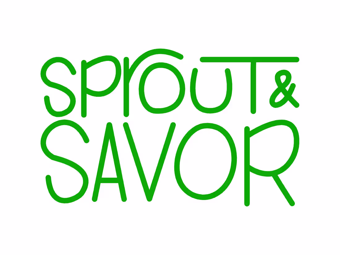 Cover image for Sprout & Savor Brand Book