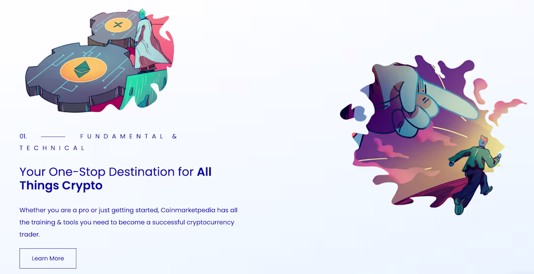 Cover image for CoinMarketPedia: Website Content