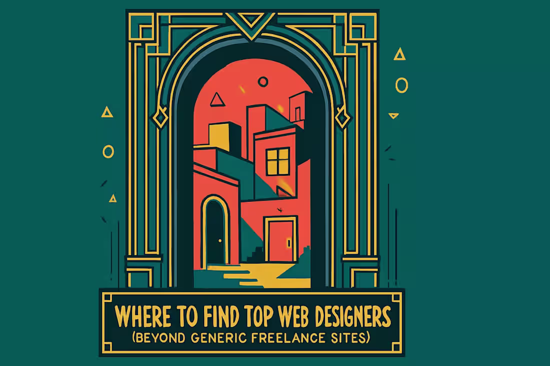 Cover image for Where to Find Top Web Designers (Beyond Generic Freelance Sites)