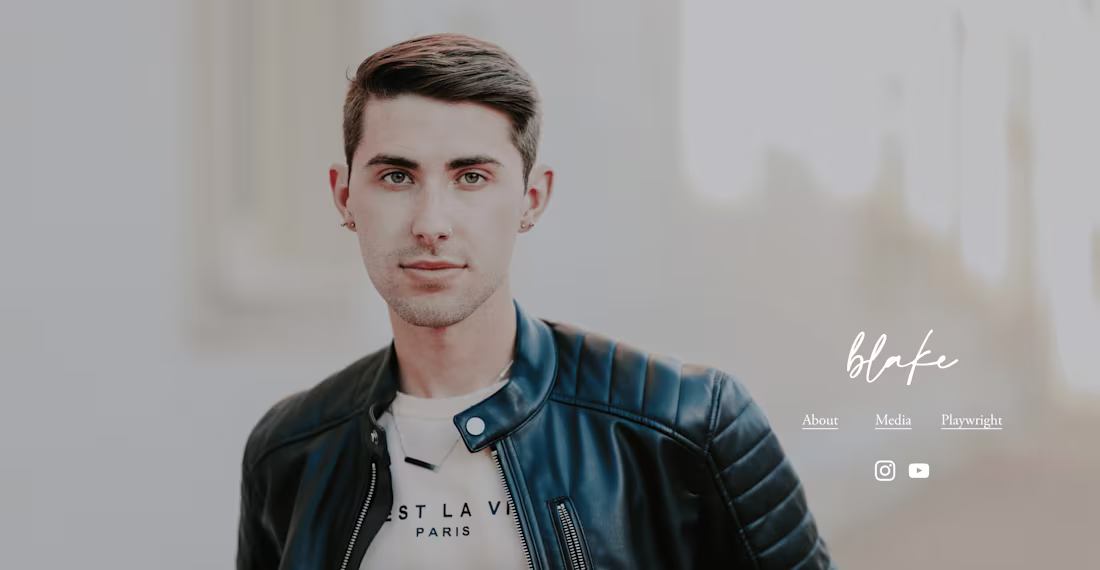 Cover image for Blake David Mitchell