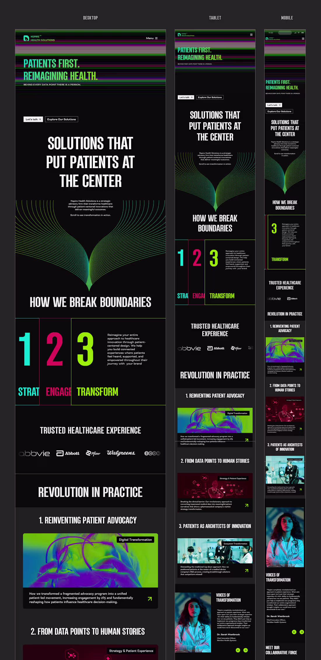 Cover image for Nspire Health Solutions Website Redesign