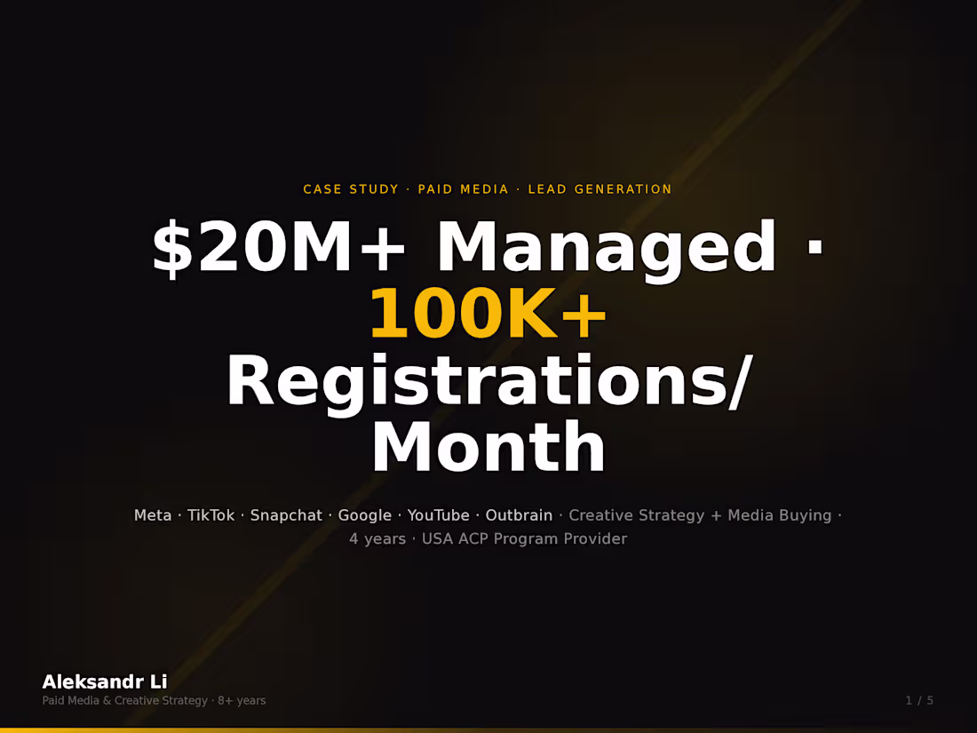 Cover image for Creative strategy and media buying