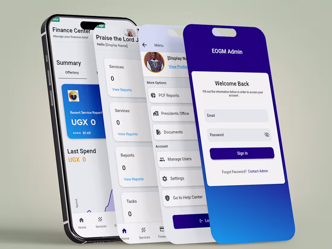 Cover image for Church Management System Development
