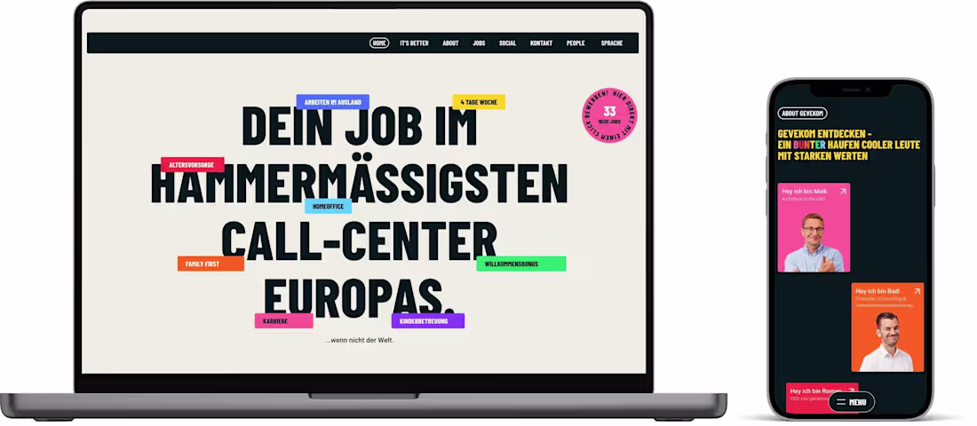 Cover image for gevekom | Website Webflow Relaunch