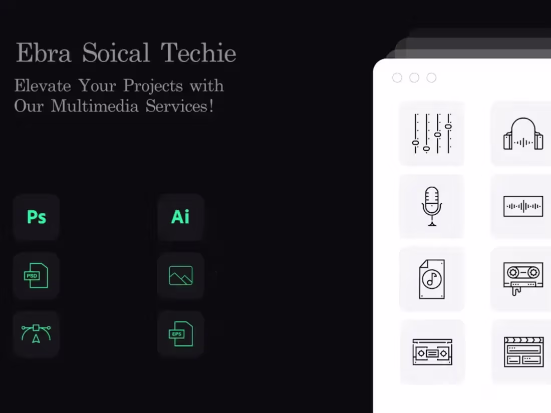 Cover image for Expert Audio, Video, and Academic Services