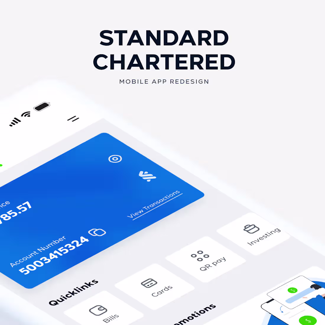 Cover image for Standard Chartered Mobile App Redesign