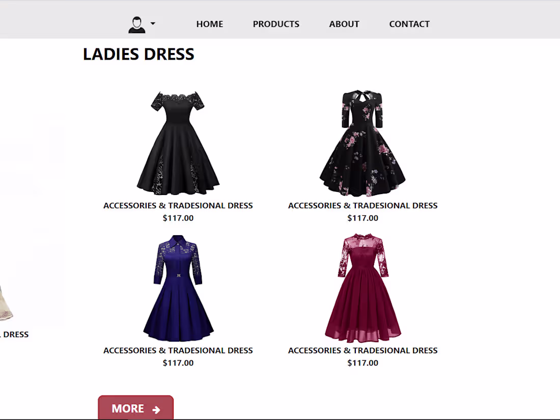 Cover image for Responsive E-commerce website