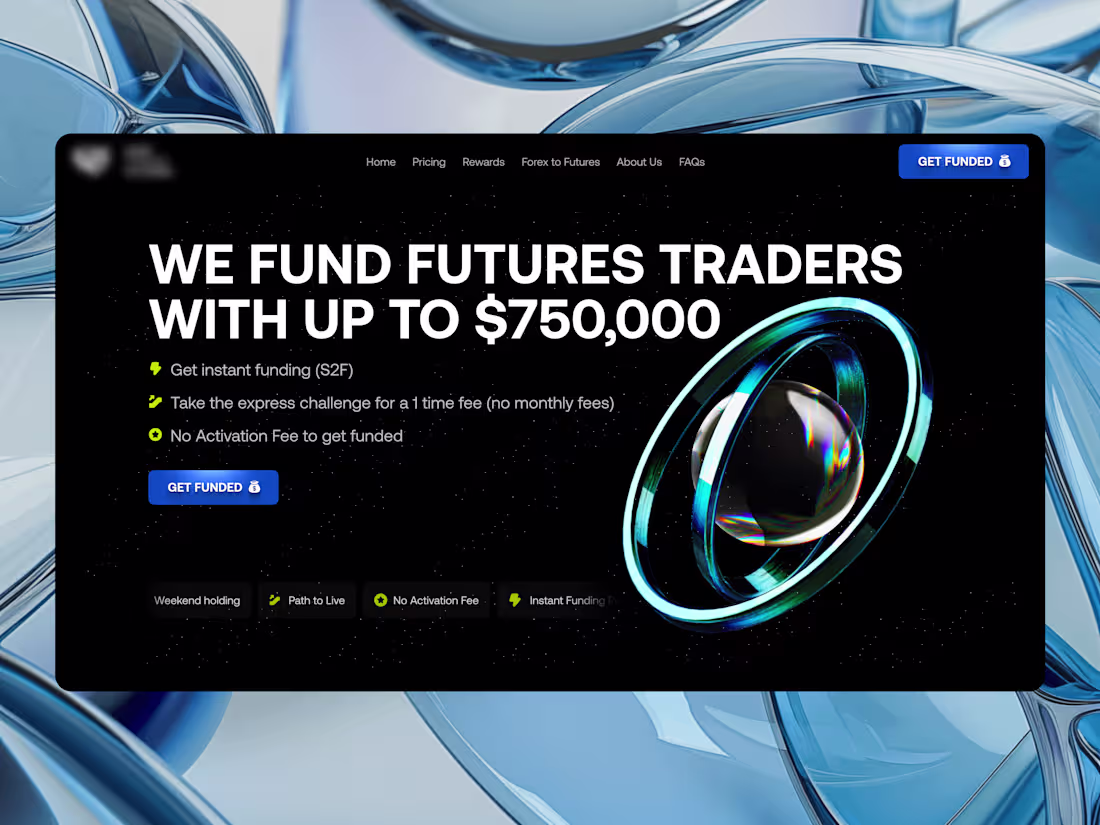 Cover image for GoatFundedFutures Website Redesign