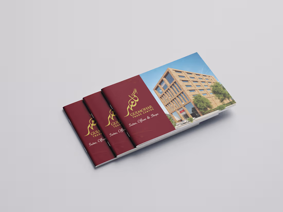 Cover image for Real Estate Brand Gulmohar Brochure Booklet Design
