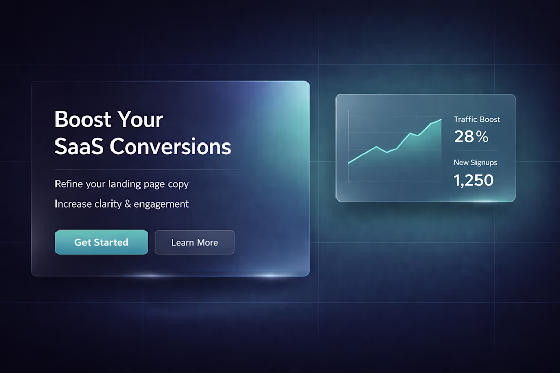 Cover image for SaaS Homepage Messaging Refresh for