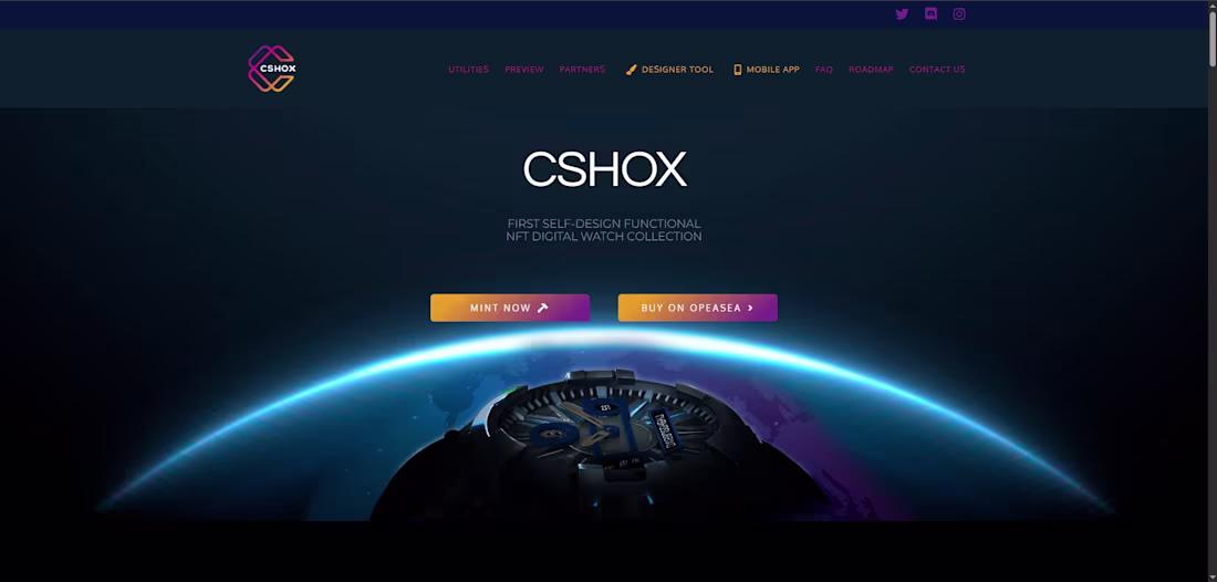 Cover image for CShox - Ethereum's First Self-Designing
