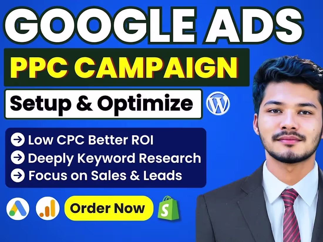 Cover image for Expert in Google Ads | Crafting High-Converting Campaigns