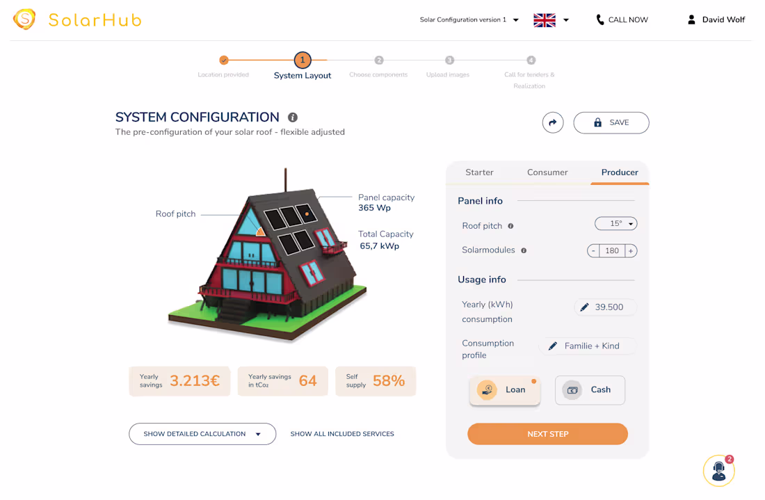 Cover image for SolarHub Marketplace web application UI Design