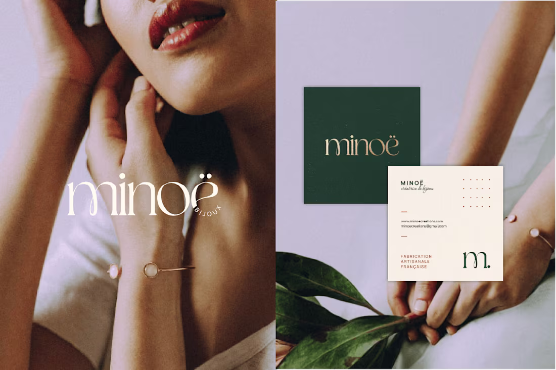 Cover image for Identité visuelle créatrice de bijoux artisanaux