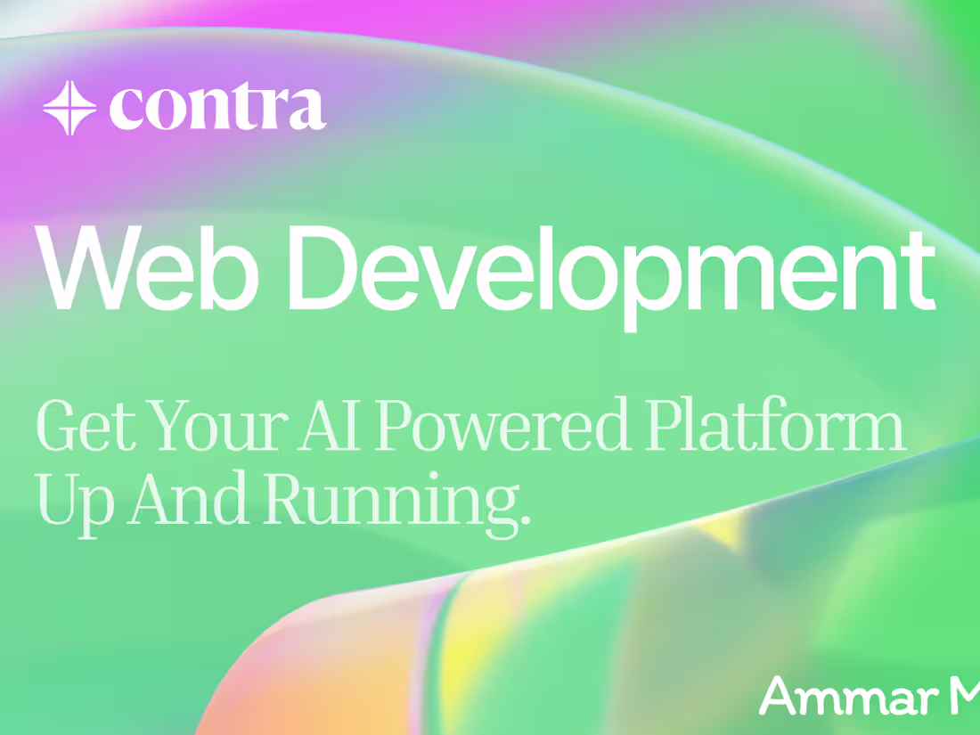 Cover image for Full-Stack WebApp Development 