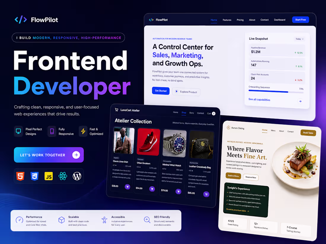 Cover image for Multi-Page Website (3-4 Pages)