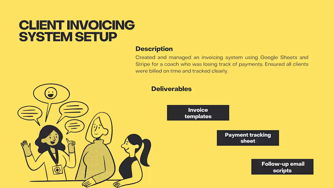 Cover image for Client Invoicing System Setup