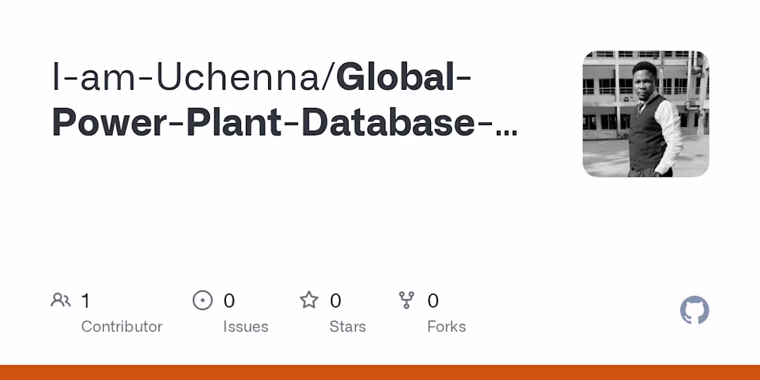 Cover image for Global Power Plant Database Analysis