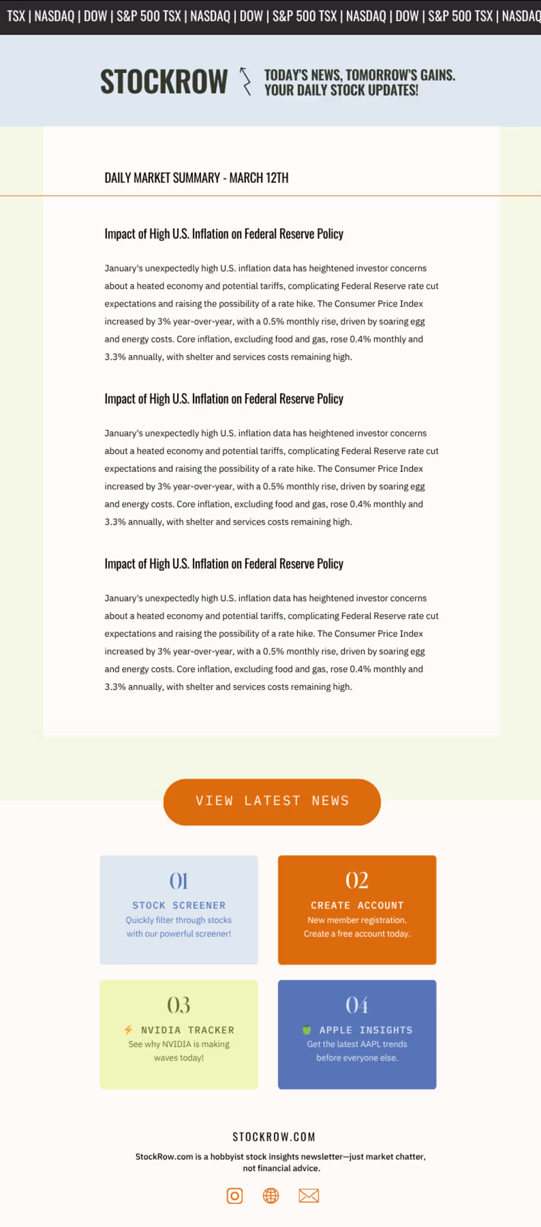 Cover image for High Converting Newseltter Design