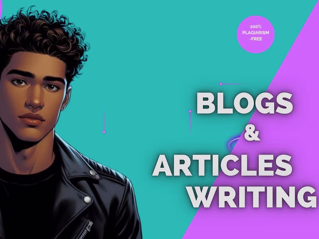 Cover image for I will create article and blog post with SEO for your website