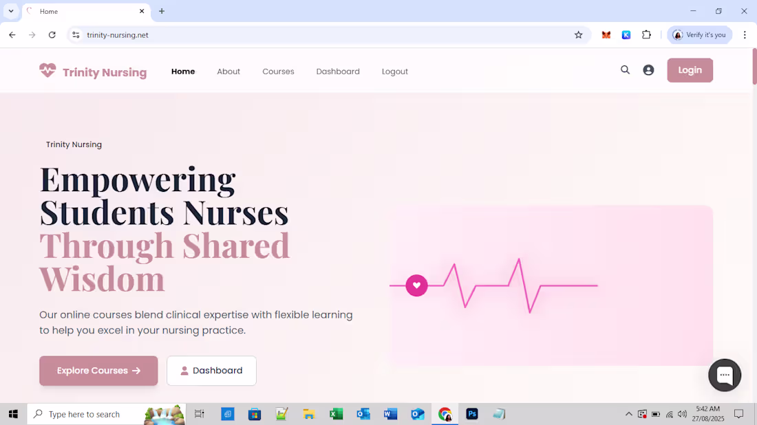 Cover image for ✨ About Trinity Nursing Trinity Nursing was built because ma...