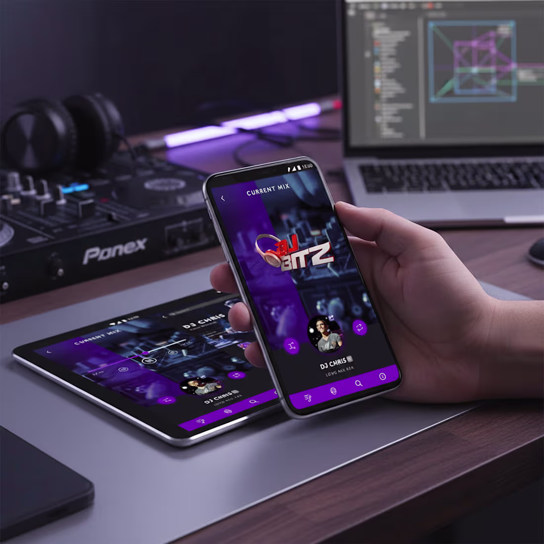 Cover image for DJ Bitz - Native iOS/Android app that I developed from the s...