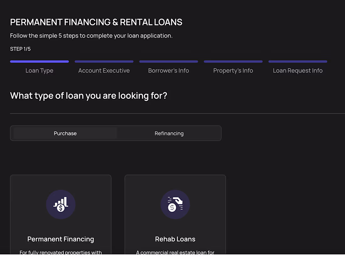 Cover image for Stealth CRE Application