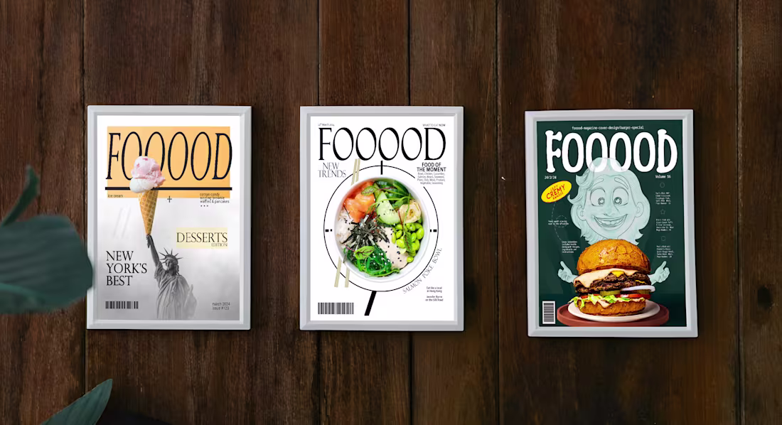 Cover image for FOOOOD: Magazine Cover Designs