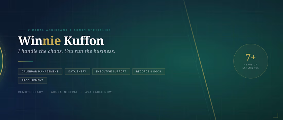 Cover image for Virtual Assistant & Admin support  for Founders & Startups