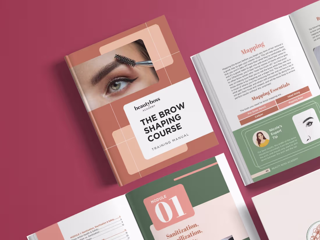 Cover image for Beauty Boss Course Book
