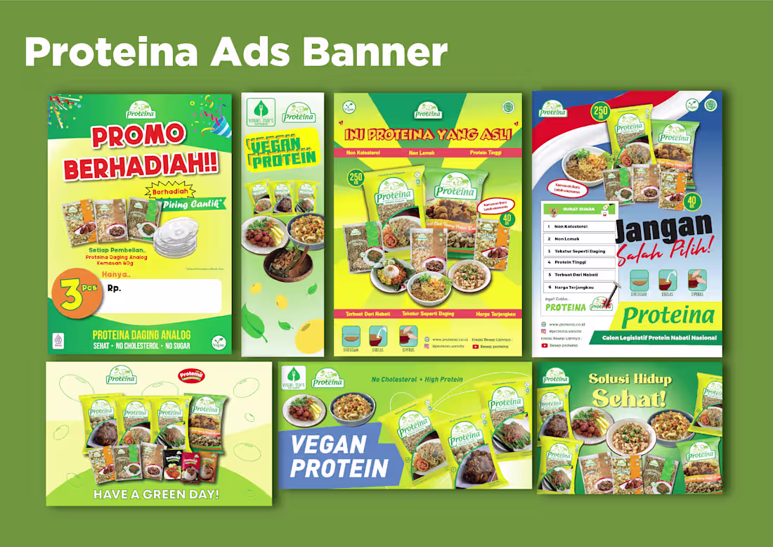 Cover image for Food Company Ad Banners