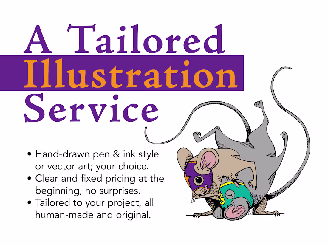 Cover image for Hand-drawn Illustration