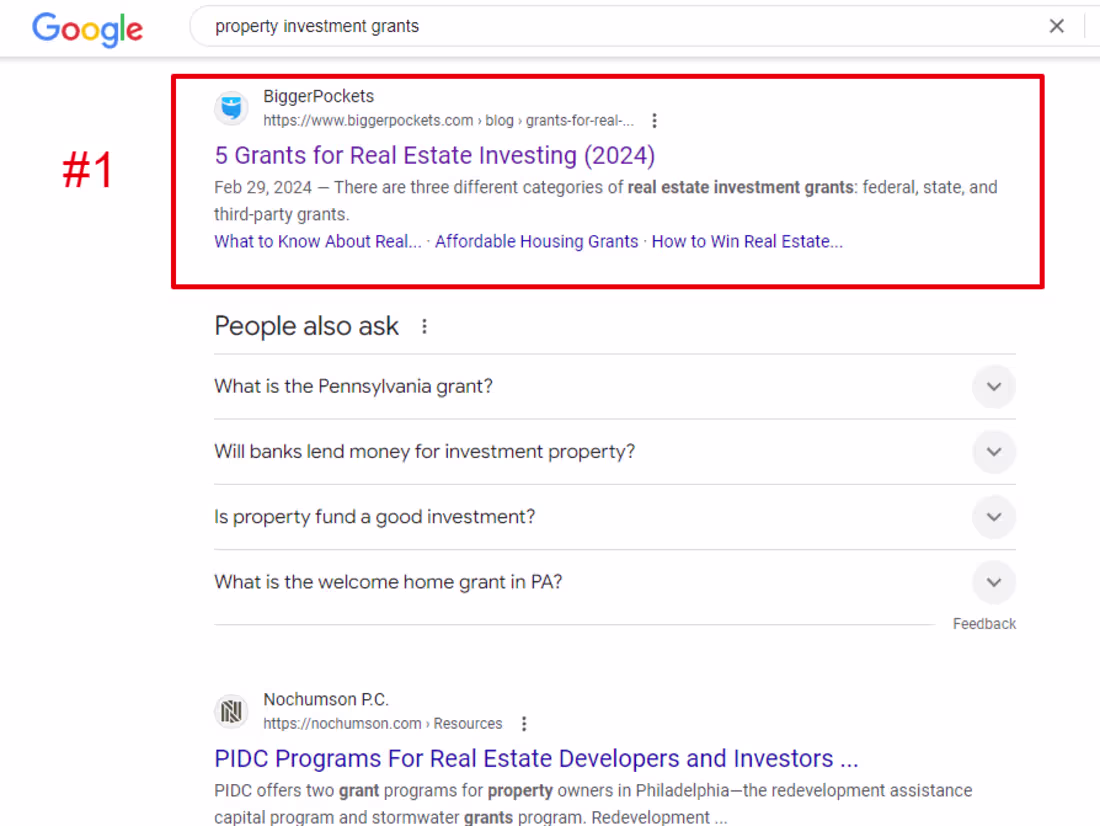 Cover image for 40 position average improvement for targeted keyword rankings.