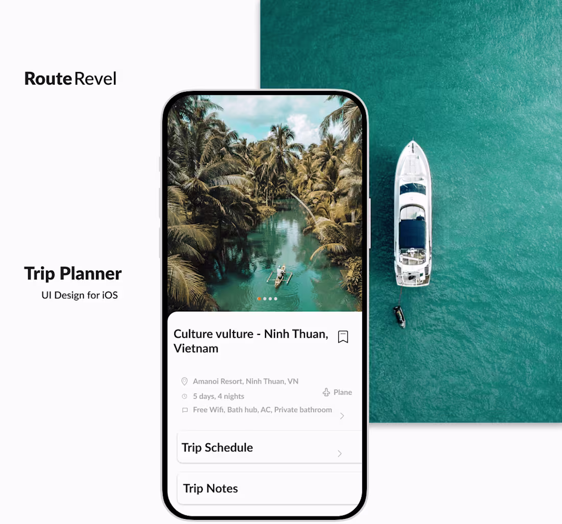 Cover image for Route Revel - Travel App