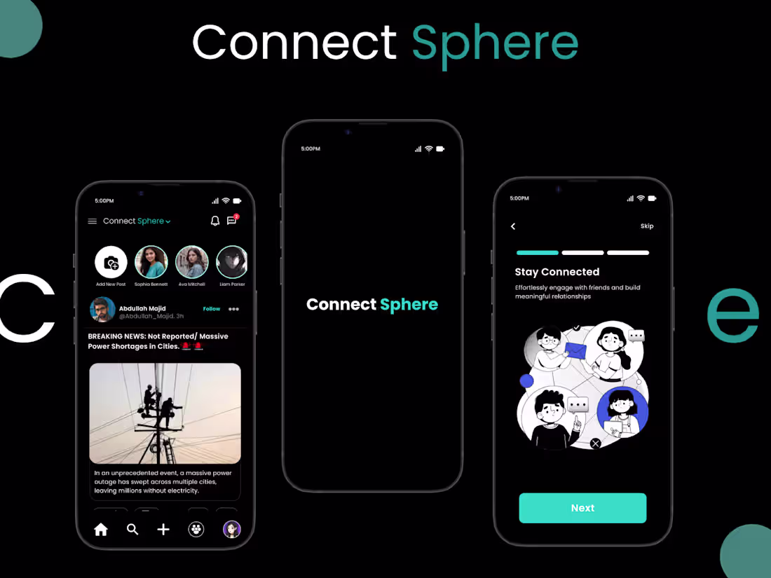 Cover image for Connect Sphere - A Connection Platform
