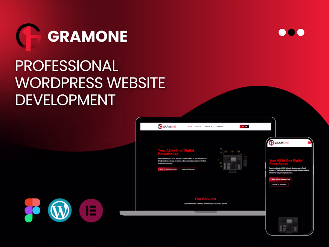 Cover image for Professional WordPress Websites | Fast, Responsive & SEO-Ready