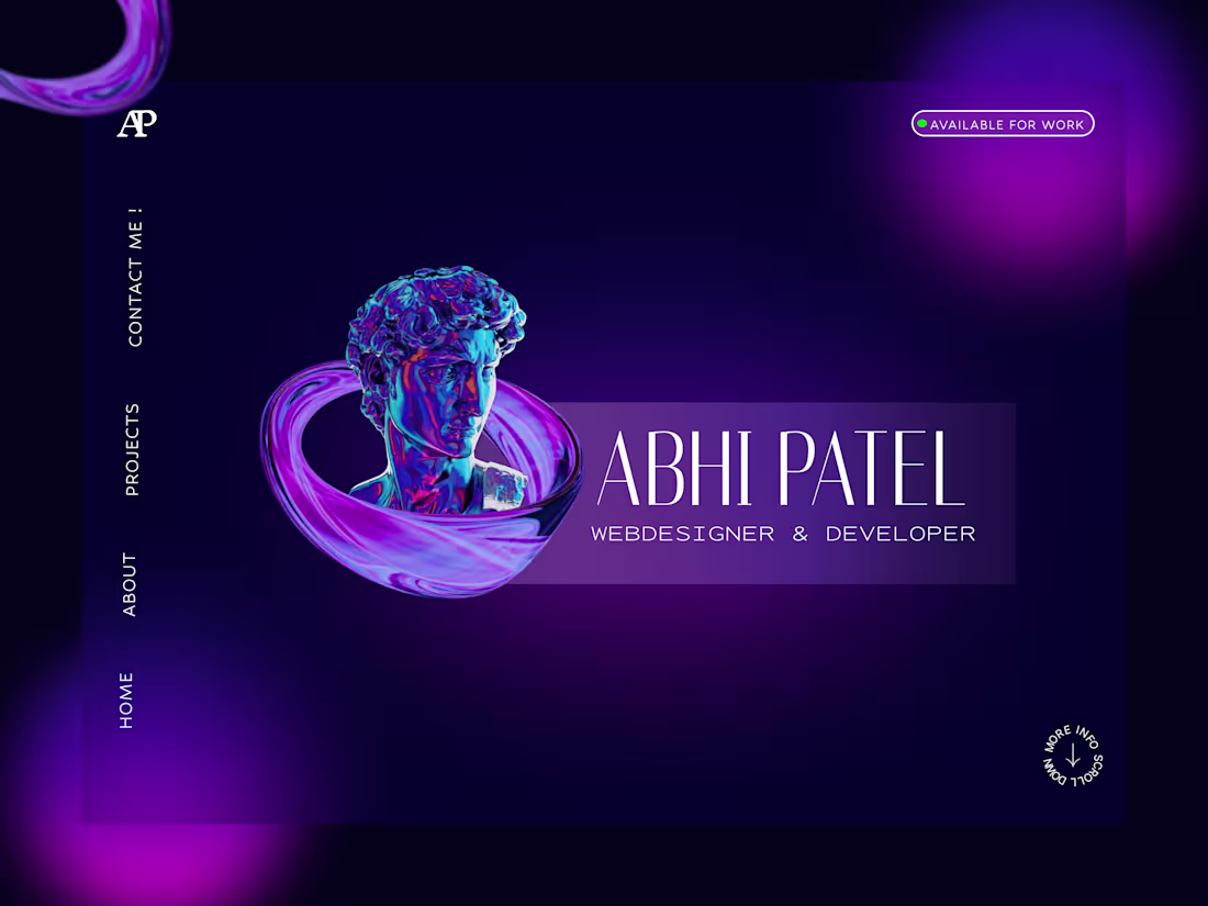 Cover image for Personal Portfolio Landing page