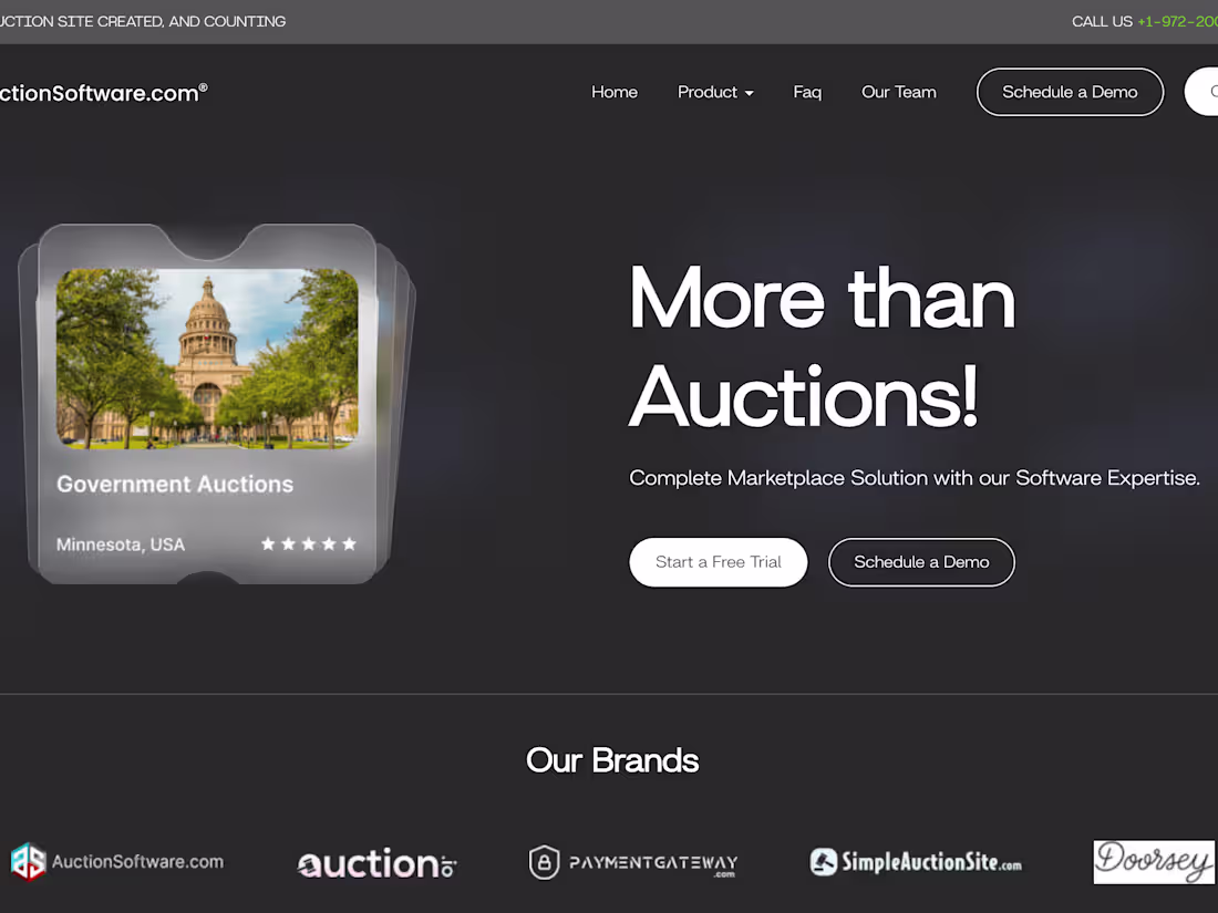 Cover image for Auction Software: Silent Auction, Penny Auction, Marketplace So…
