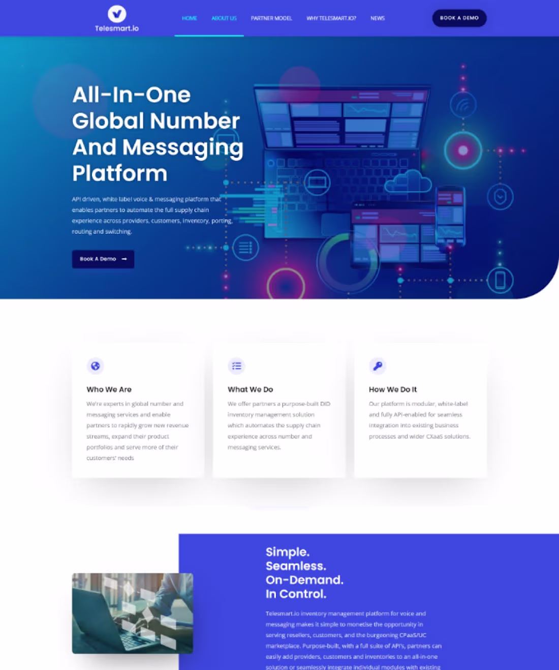 Cover image for All-in-one Global Number and Messaging Platform Design