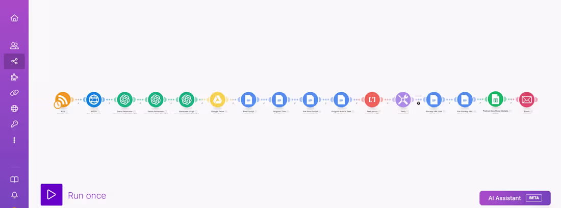 Cover image for Audio Podcast Automation in Client's Voice with Background Music