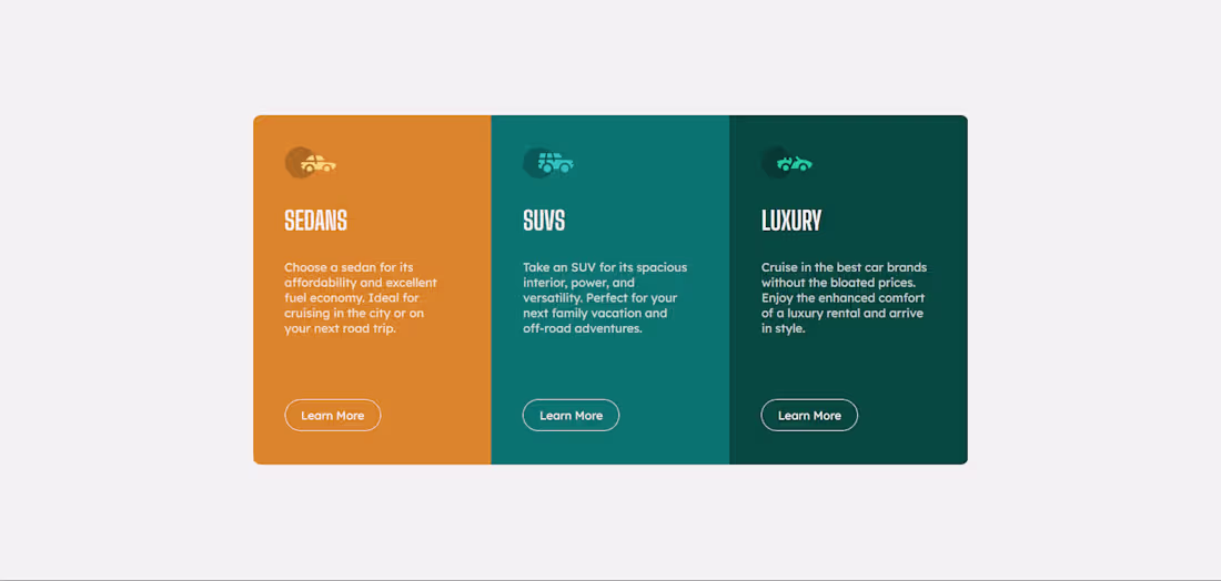 Cover image for 3 Column Preview Card Component