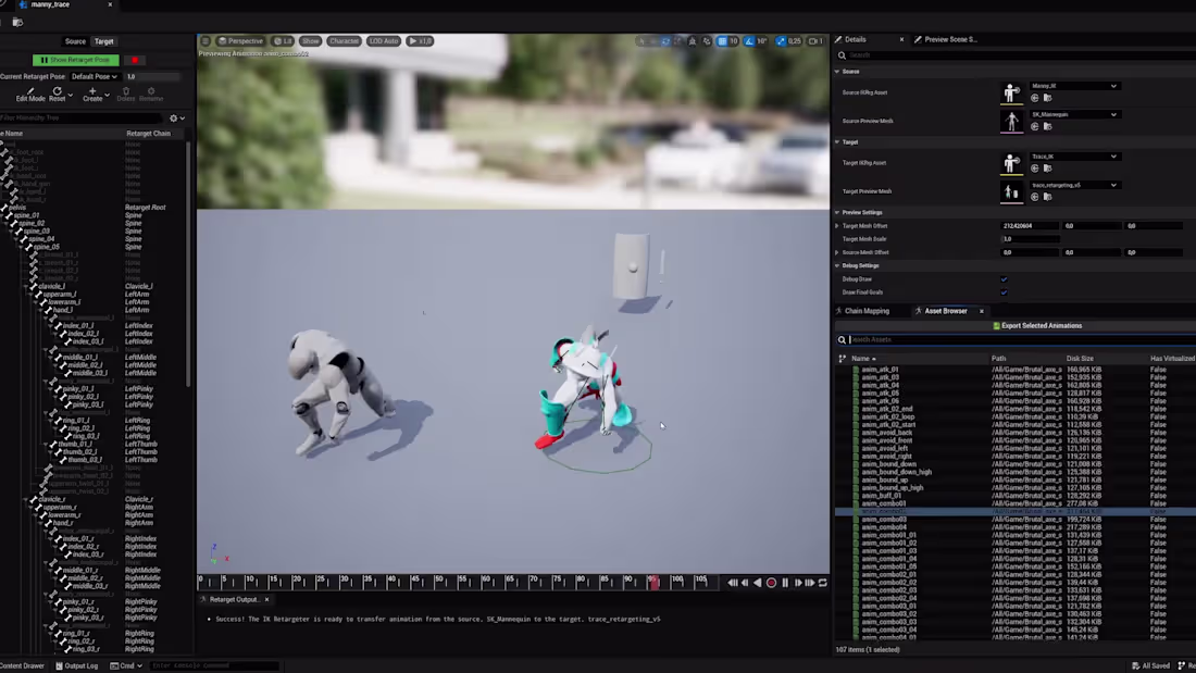 Cover image for Retargeting in Unreal 5 and blender Ivo Brandani on Vimeo