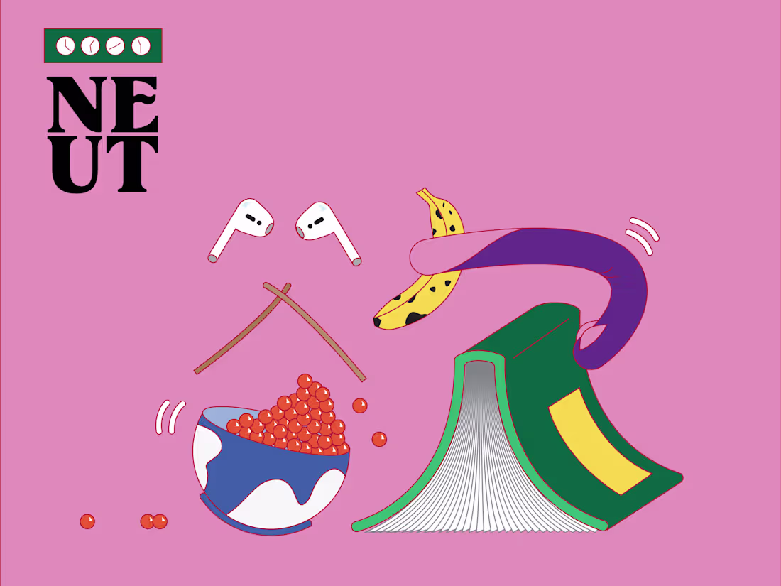 Cover image for Neut magazine illustration