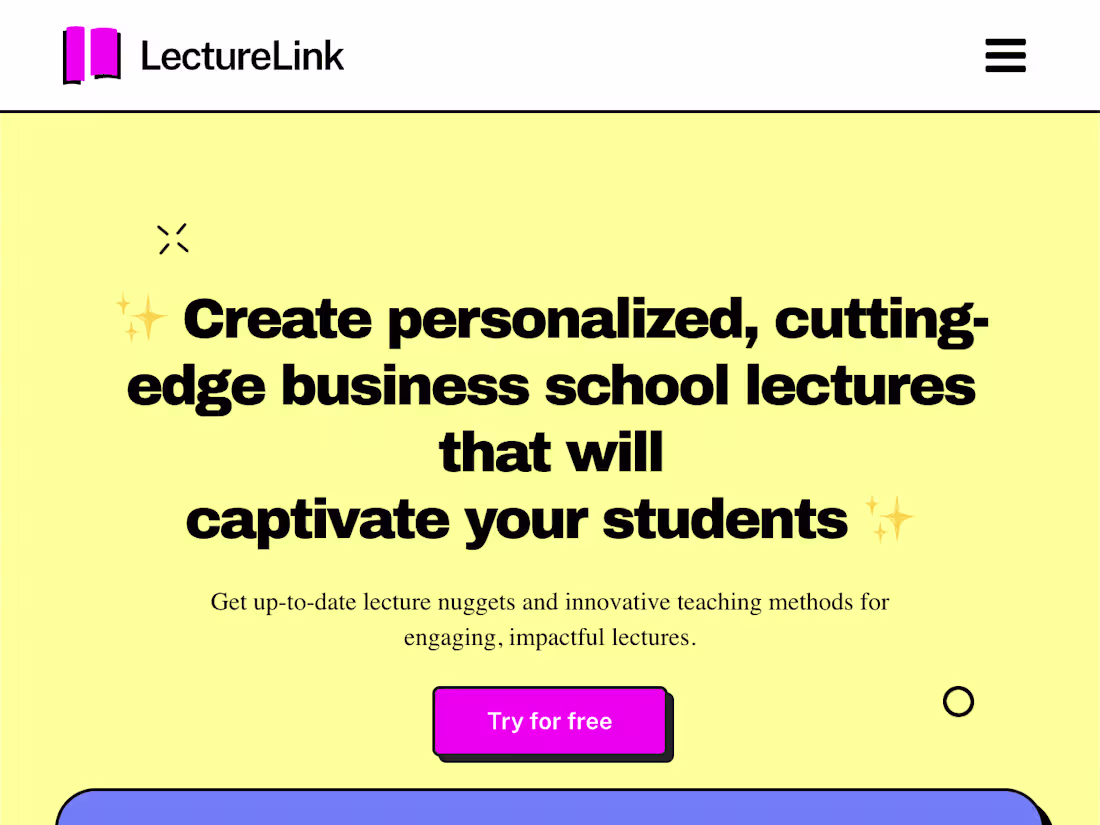 Cover image for lecturelink.de