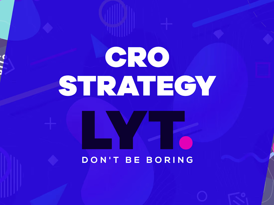 Cover image for Conversion Rate Optimization (CRO) | Data-Driven Optimization