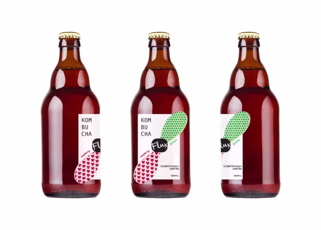Cover image for Standing out in the Kombucha Market with minimalist design