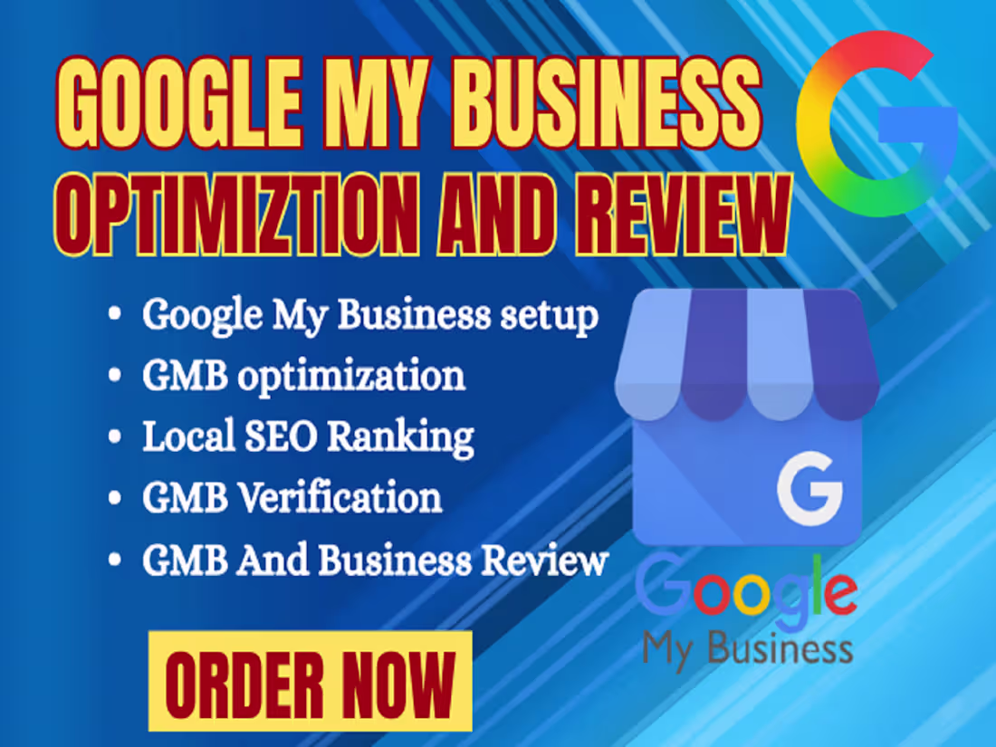 Cover image for I will optimize Google My Business Profile visibility 
