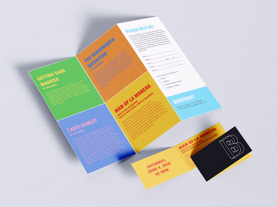 Cover image for Visual Identity for a Theater