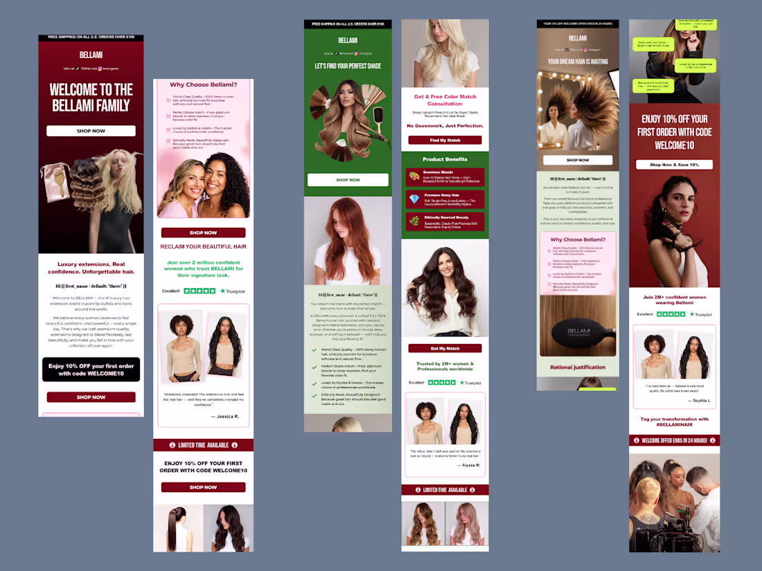 Cover image for Welcome Flow — 3 Email Sequence