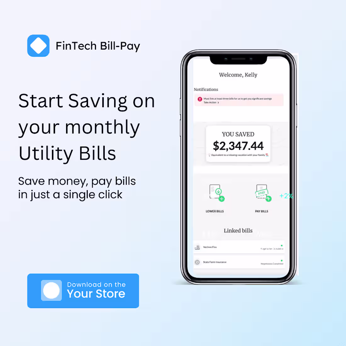 Cover image for SaaS Bill Payments (Fintech)